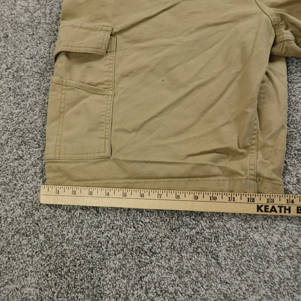 Carhartt‎ Shorts Mens 50 Brown Tan Rugged Flex Relaxed Canvas Cargo Work Stretch